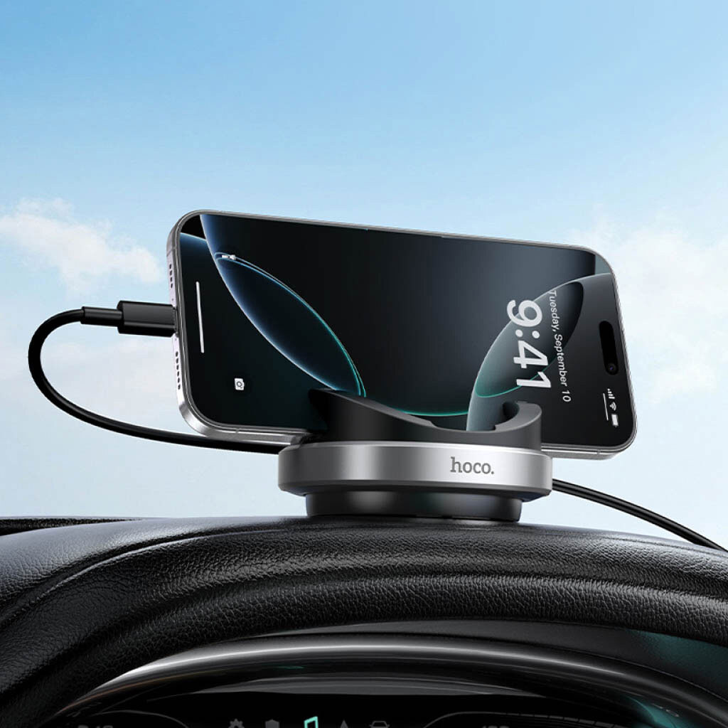 Тримач (Холдер) Hoco H100 Gentle, Чорний - № 7 Тримач (Холдер) Hoco H100 Gentle, Чорний - № 7