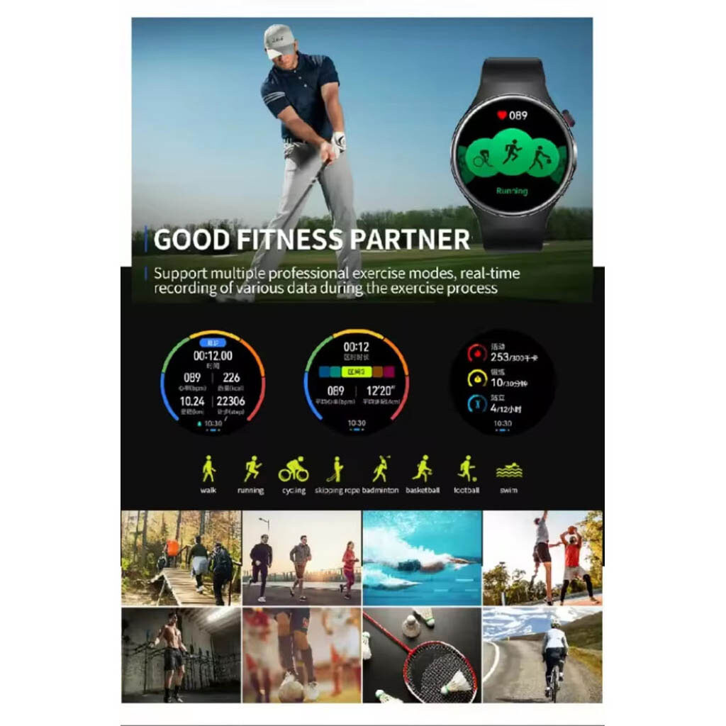 Умные часы Smart Watch BW17, Серый - № 9 Умные часы Smart Watch BW17, Серый - № 9