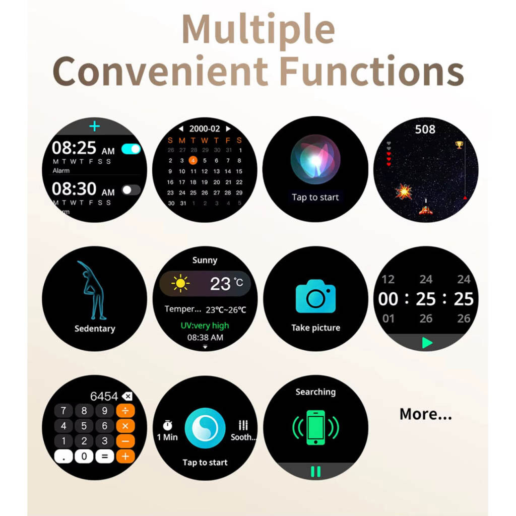 Умные часы Smart Watch CY37 Round Fit Pro, Золотой - № 4 Умные часы Smart Watch CY37 Round Fit Pro, Золотой - № 4