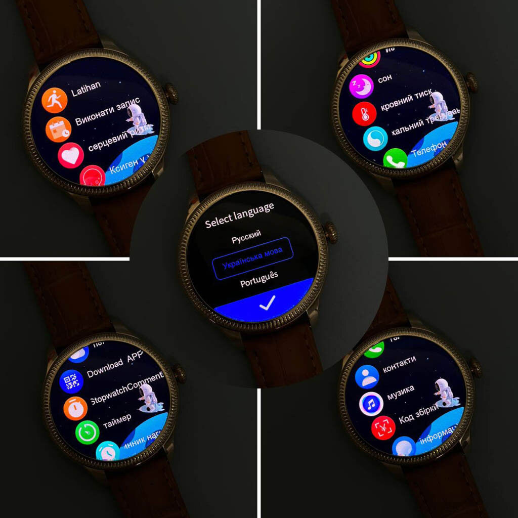 Умные часы Smart Watch GM1 Mini, Золотой - № 4 Умные часы Smart Watch GM1 Mini, Золотой - № 4