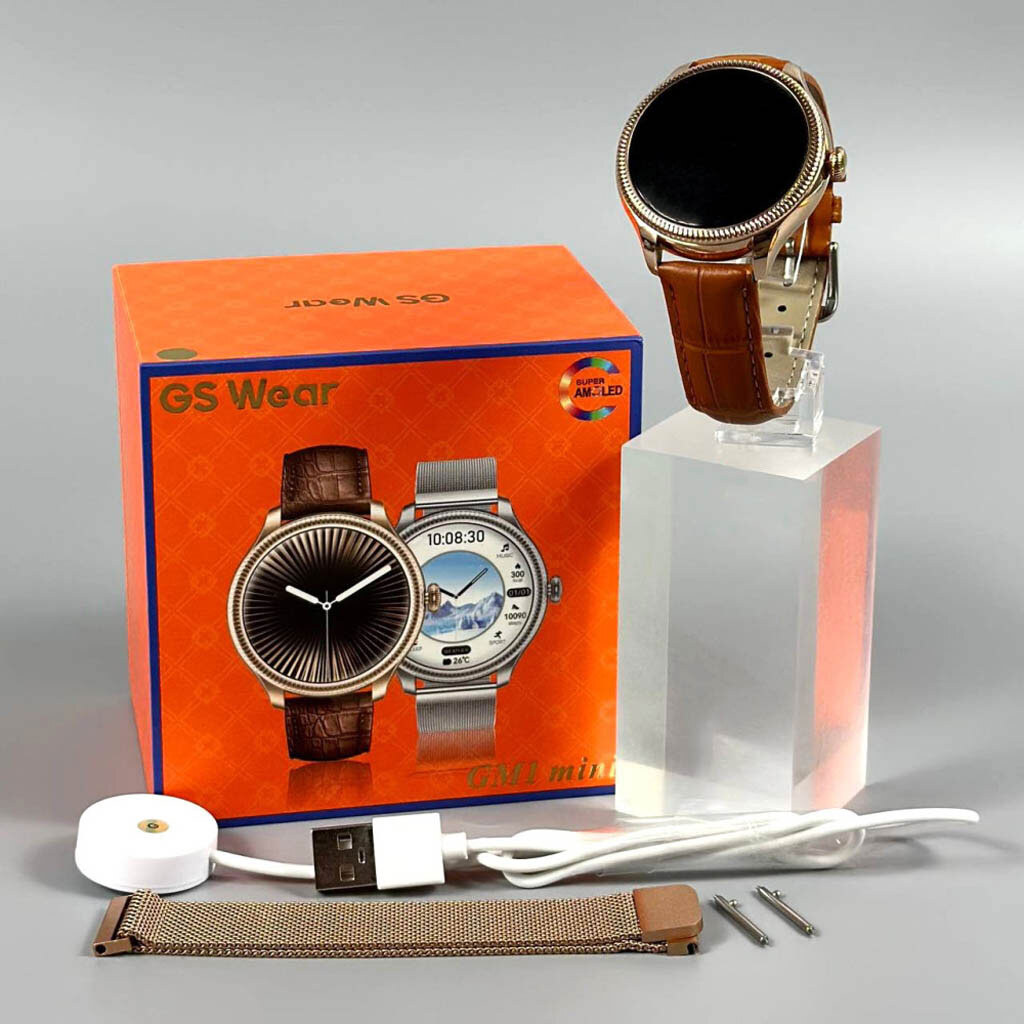 Умные часы Smart Watch GM1 Mini, Золотой - № 11 Умные часы Smart Watch GM1 Mini, Золотой - № 11