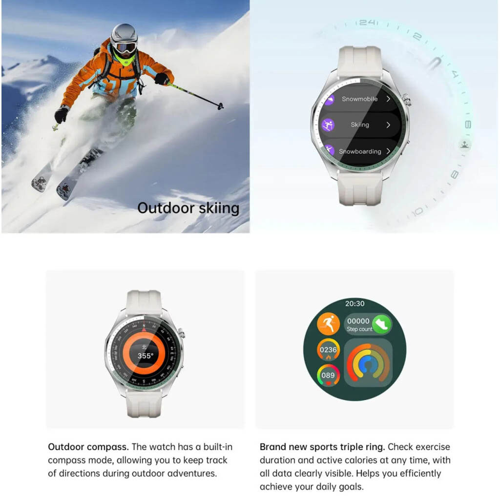 Умные часы Kalobee Amerika SK52, Черный - № 9 Умные часы Kalobee Amerika SK52, Черный - № 9