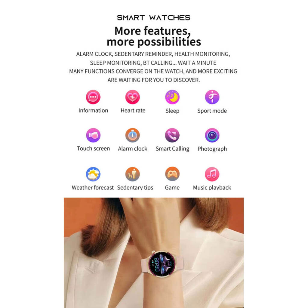 Умные часы Kalobee Amerika SK6 Mini, Серебряный - № 9 Умные часы Kalobee Amerika SK6 Mini, Серебряный - № 9