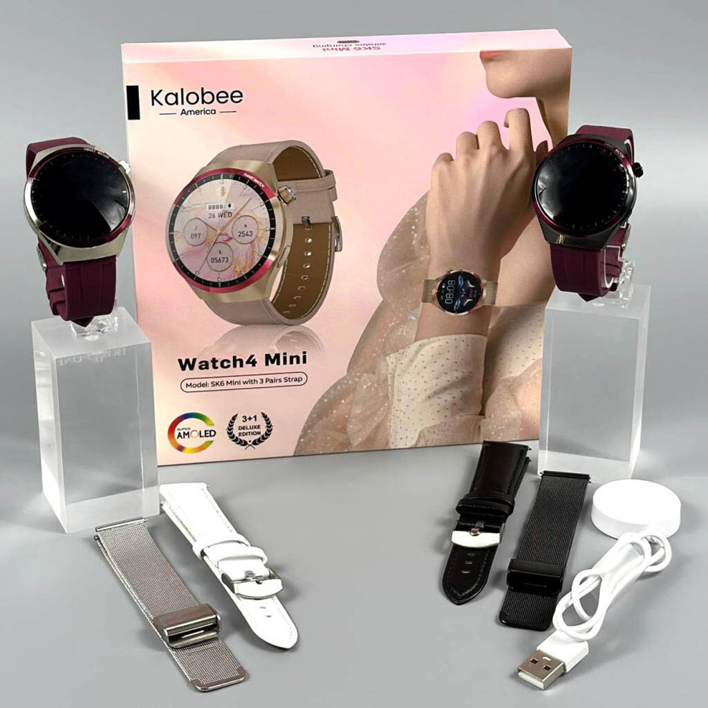 Умные часы Kalobee Amerika SK6 Mini, Серебряный - № 11 Умные часы Kalobee Amerika SK6 Mini, Серебряный - № 11