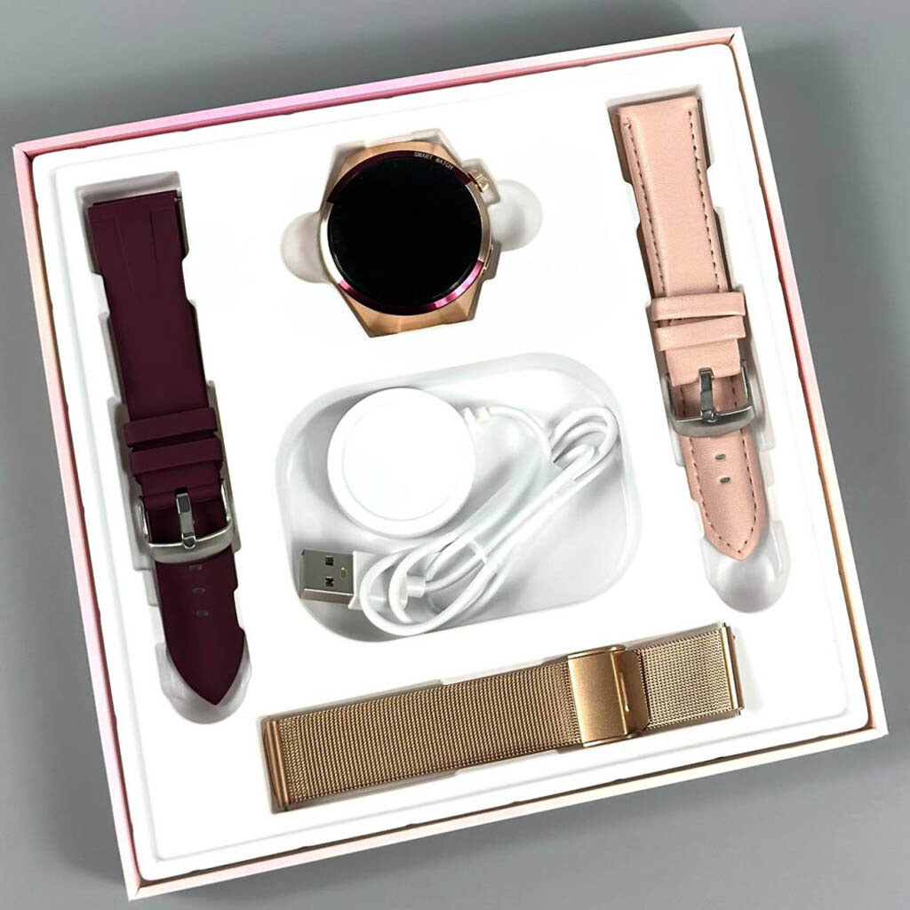 Умные часы Kalobee Amerika SK6 Mini, Золотой - № 3 Умные часы Kalobee Amerika SK6 Mini, Золотой - № 3