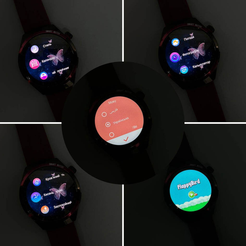 Умные часы Kalobee Amerika SK6 Mini, Золотой - № 9 Умные часы Kalobee Amerika SK6 Mini, Золотой - № 9