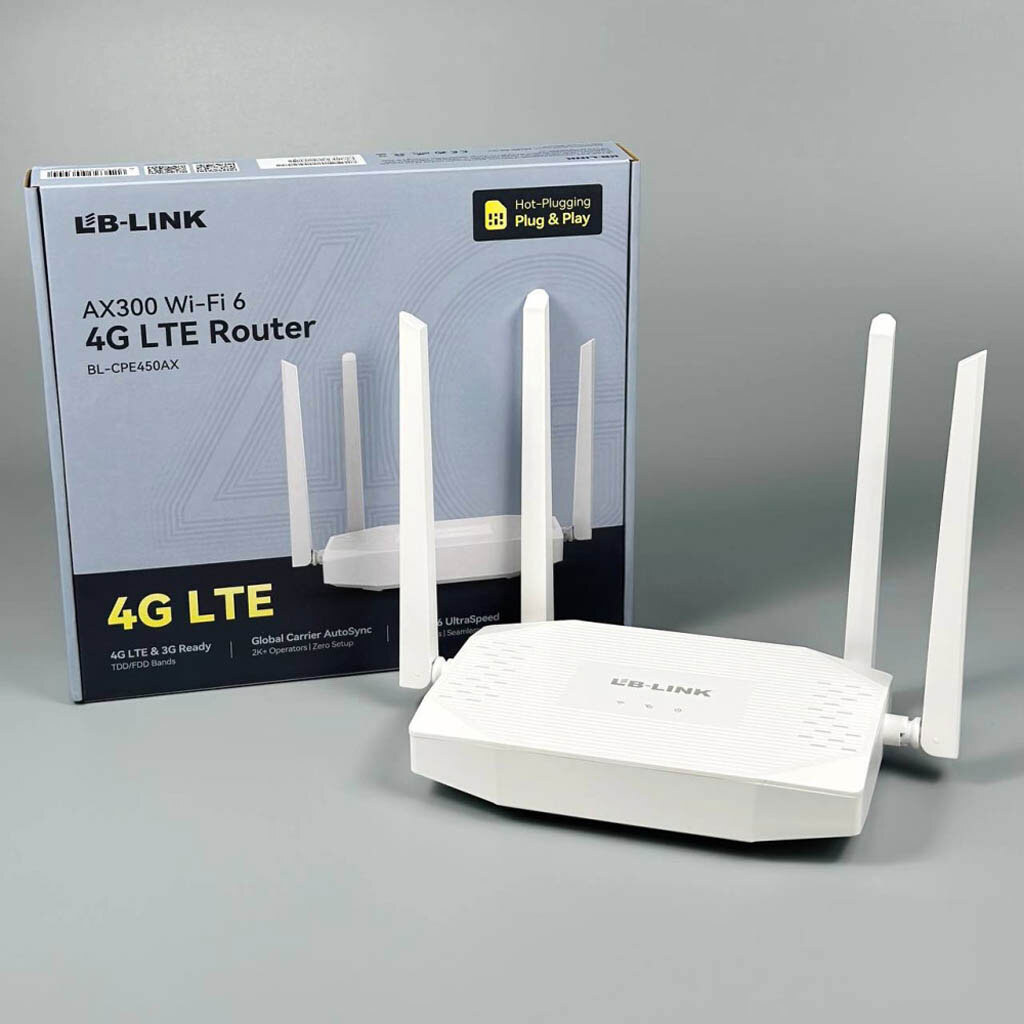 Wi-Fi роутер LB-Link BL-CPE450EU, Белый - № 9 Wi-Fi роутер LB-Link BL-CPE450EU, Белый - № 9