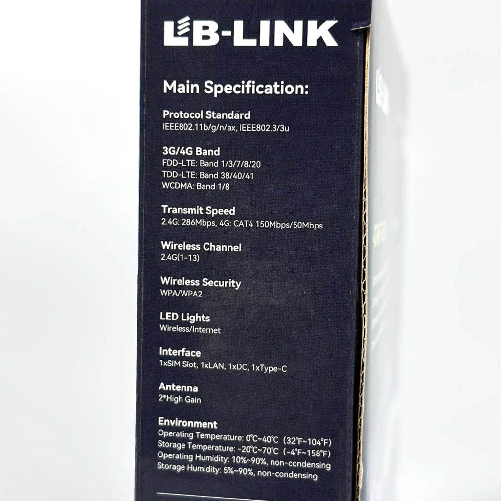 Wi-Fi роутер LB-Link BL-CPE600EU, Белый - № 7 Wi-Fi роутер LB-Link BL-CPE600EU, Белый - № 7