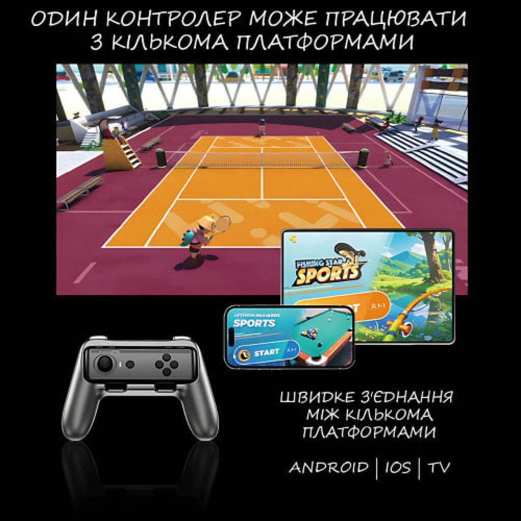 Геймпад Lethigh L05, Чорний - № 9 Геймпад Lethigh L05, Чорний - № 9