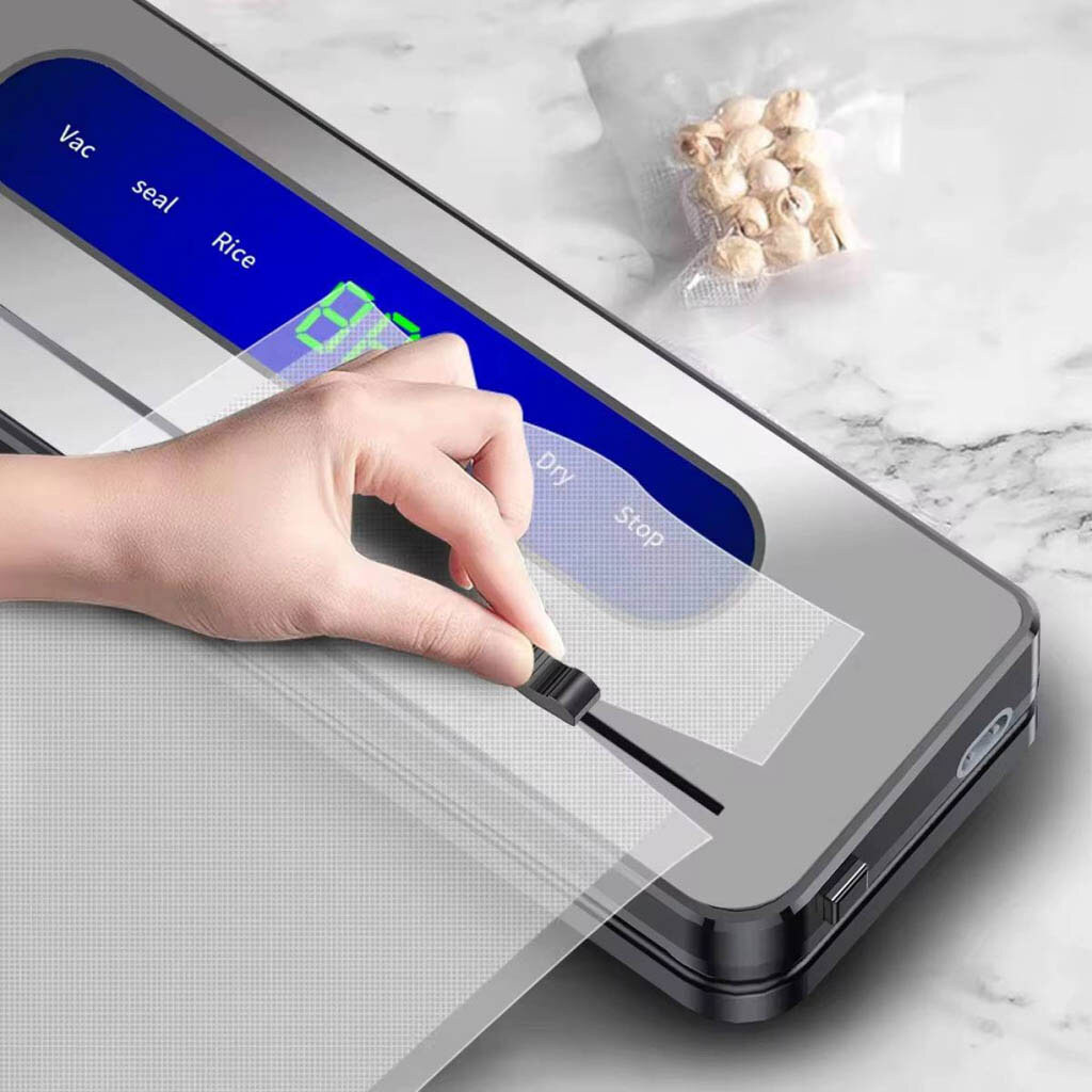 Вакууматор Vacuum Sealer, Сірий - № 6 Вакууматор Vacuum Sealer, Сірий - № 6