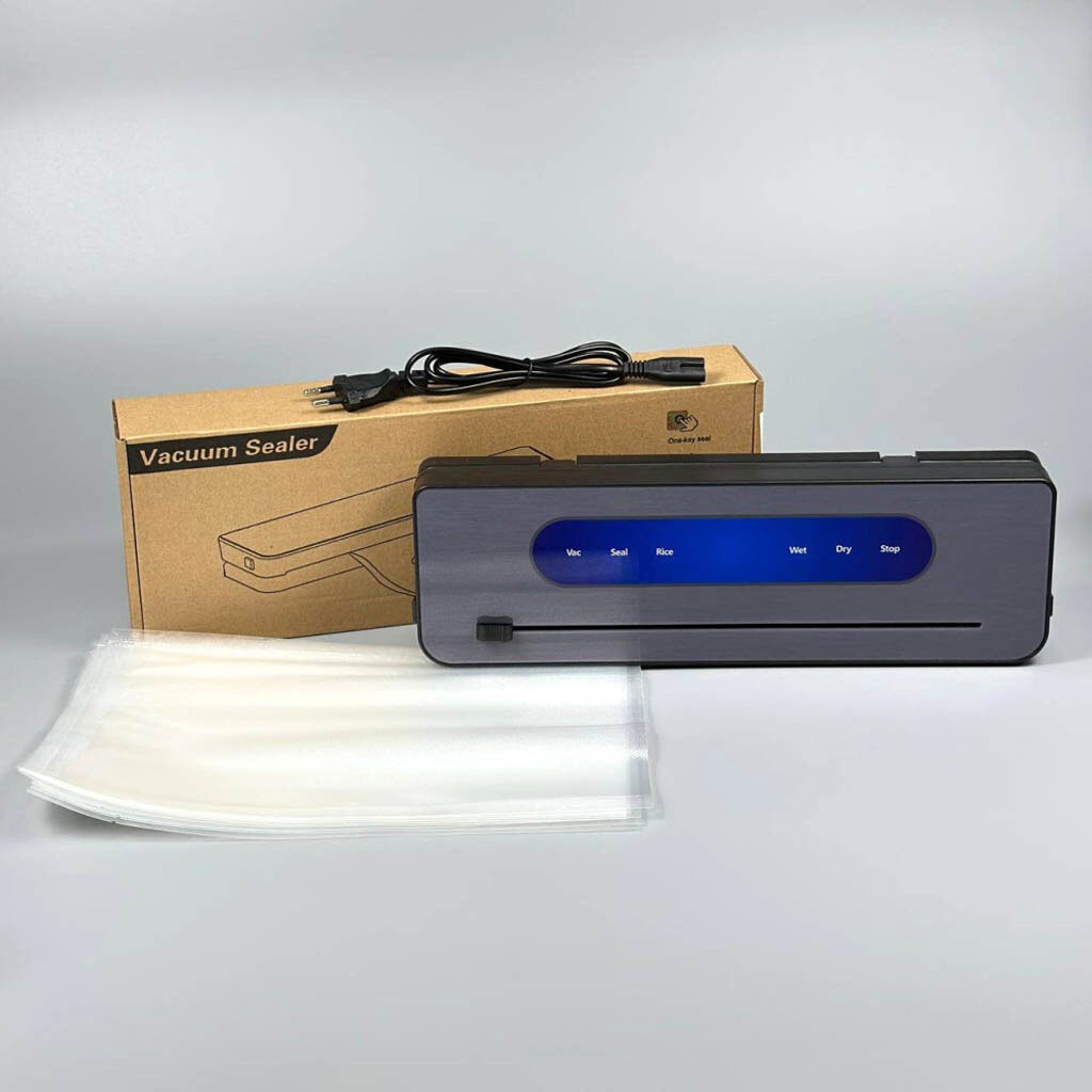 Вакууматор Vacuum Sealer, Сірий - № 9 Вакууматор Vacuum Sealer, Сірий - № 9