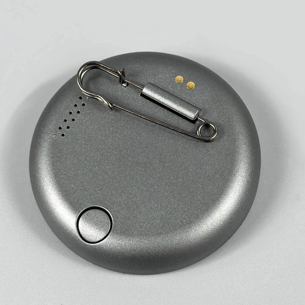 E-Badge значок, сірий - № 2 E-Badge значок, сірий - № 2