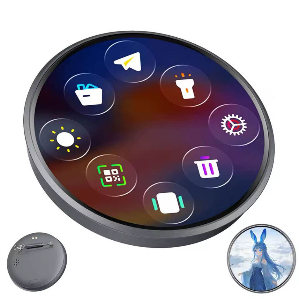 E-Badge значок, сірий - № 8 E-Badge значок, сірий - № 8