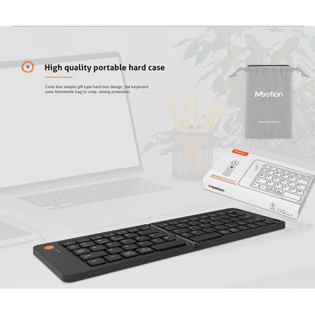 Клавиатура Meetion BTK001, Черный - № 7 Клавиатура Meetion BTK001, Черный - № 7