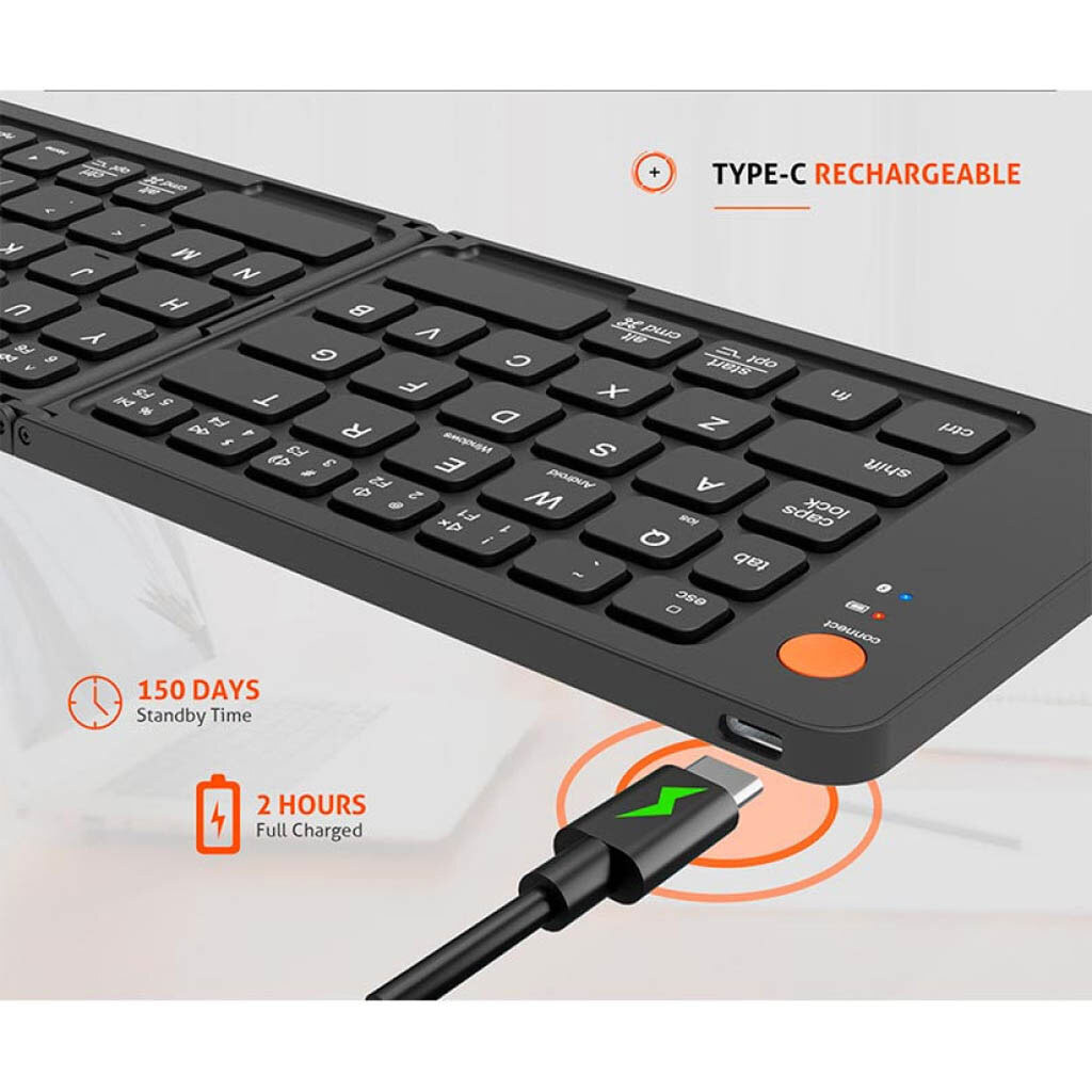 Клавиатура Meetion BTK001, Черный - № 8 Клавиатура Meetion BTK001, Черный - № 8