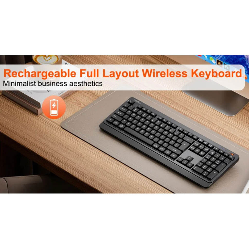 Клавиатура Meetion BTK530, Белый - № 5 Клавиатура Meetion BTK530, Белый - № 5