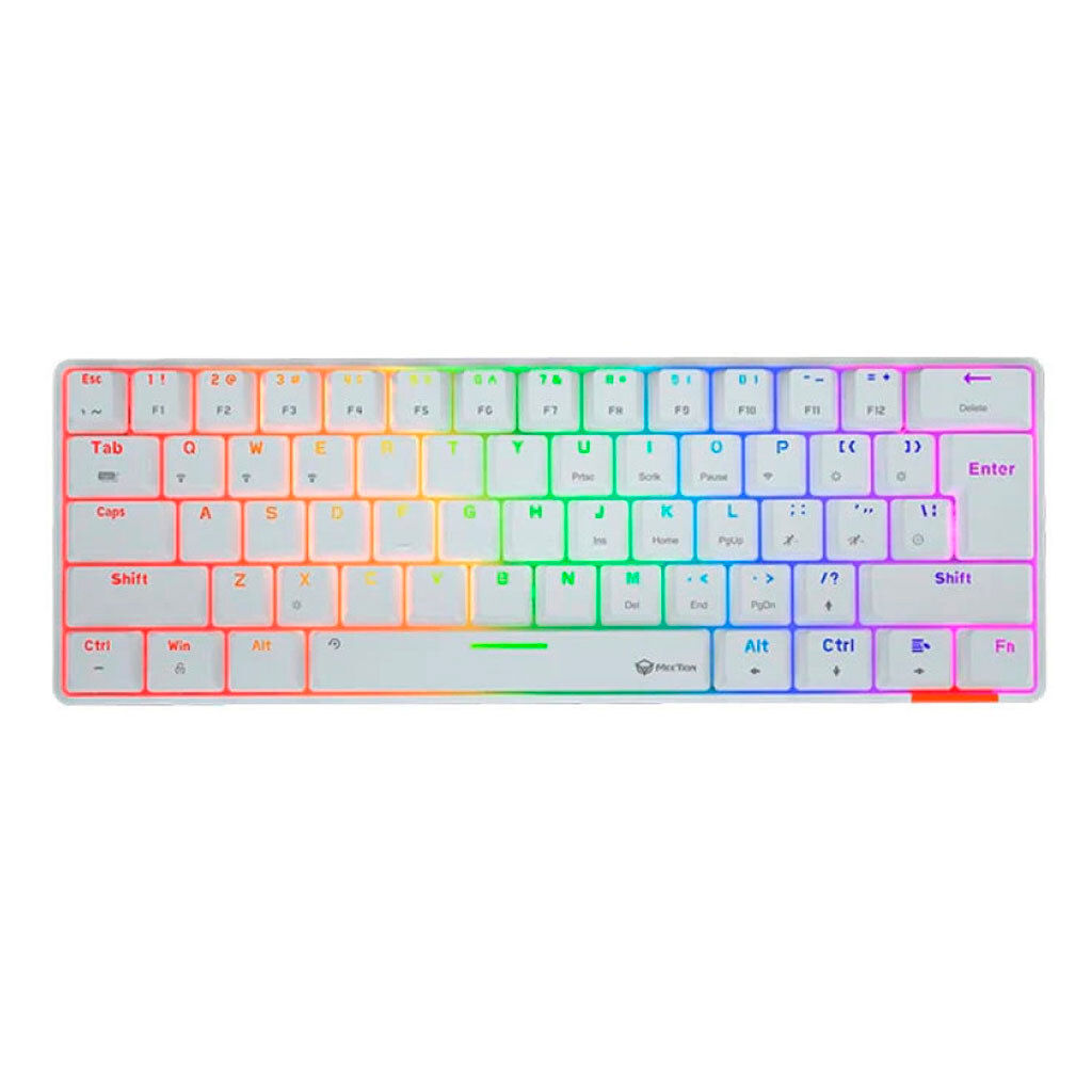 Клавиатура Meetion MK005BT, Белый - № 1 Клавиатура Meetion MK005BT, Белый - № 1