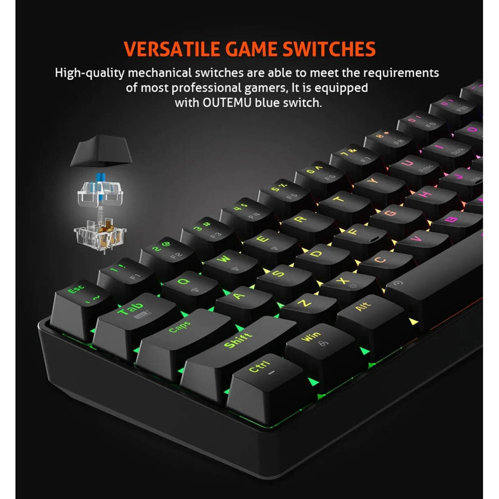 Клавиатура Meetion MK005BT, Белый - № 7 Клавиатура Meetion MK005BT, Белый - № 7