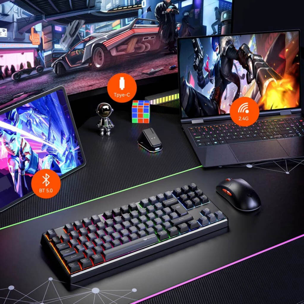 Клавиатура Meetion MK14, Белый - № 2 Клавиатура Meetion MK14, Белый - № 2