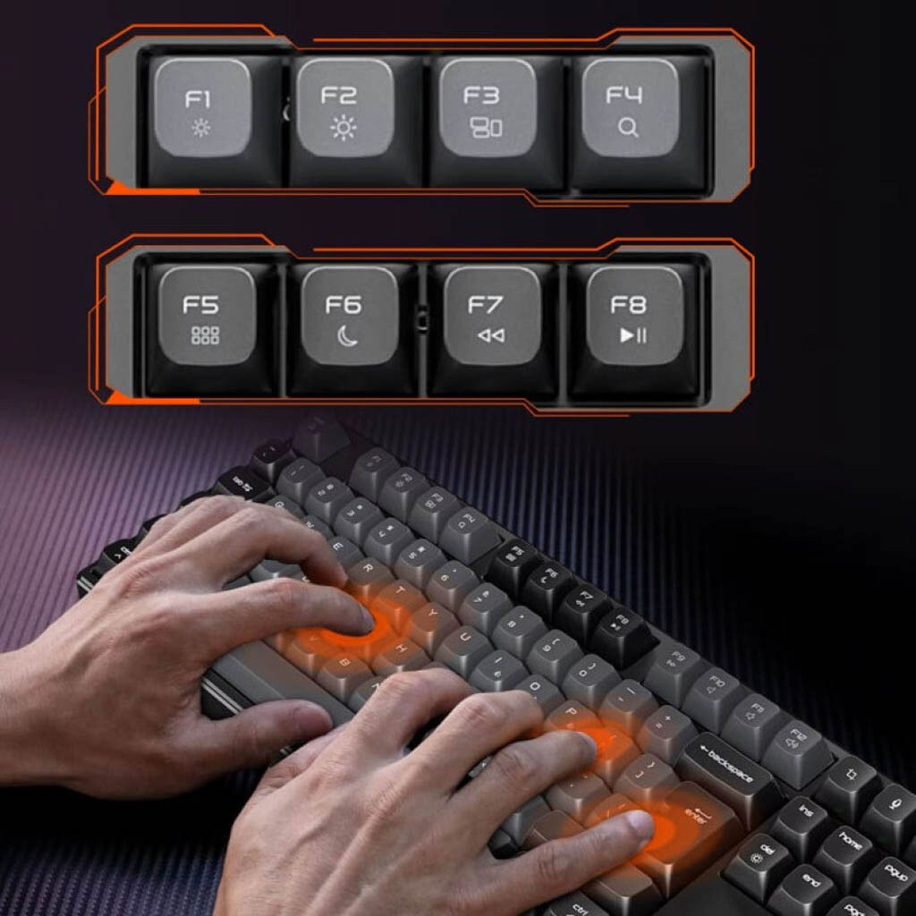 Клавиатура Meetion MK14, Белый - № 4 Клавиатура Meetion MK14, Белый - № 4