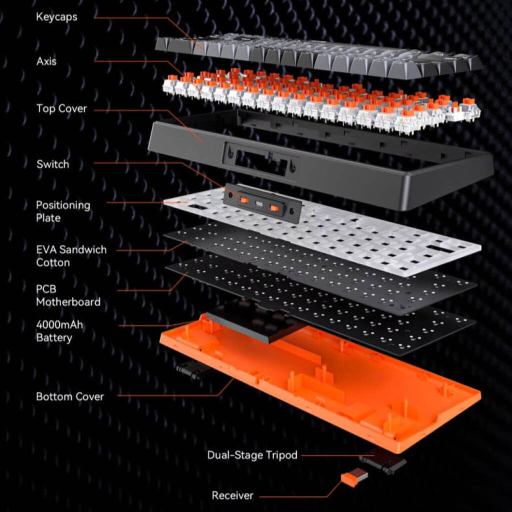 Клавиатура Meetion MK14, Белый - № 6 Клавиатура Meetion MK14, Белый - № 6