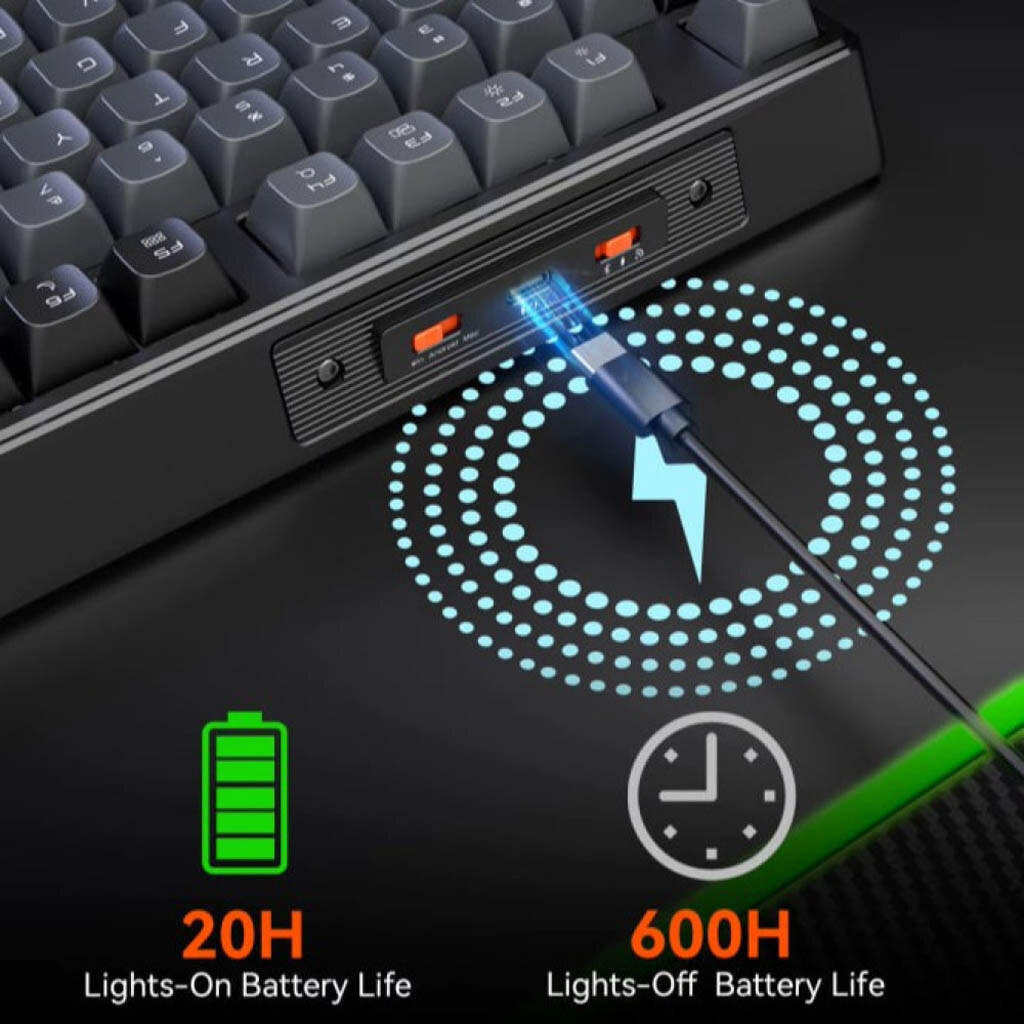 Клавиатура Meetion MK14, Белый - № 8 Клавиатура Meetion MK14, Белый - № 8