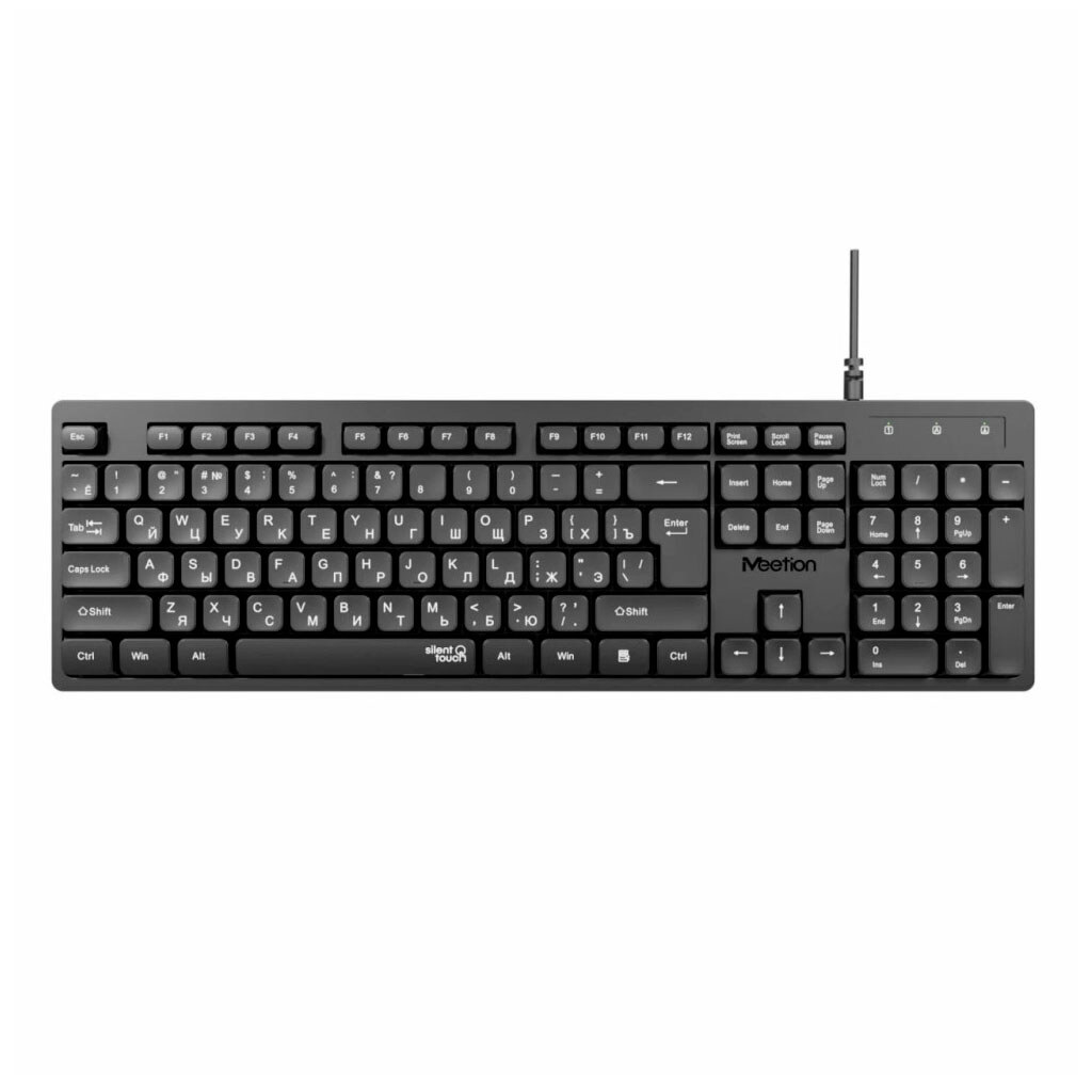 Клавиатура Meetion K300, Черный - № 1 Клавиатура Meetion K300, Черный - № 1