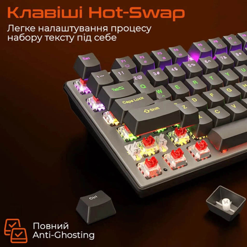 Клавиатура Meetion MK009, Черный - № 7 Клавиатура Meetion MK009, Черный - № 7