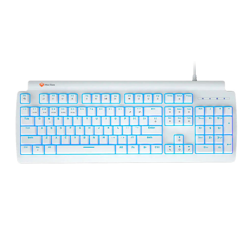 Клавиатура Meetion MK600MX, Белый - № 1 Клавиатура Meetion MK600MX, Белый - № 1