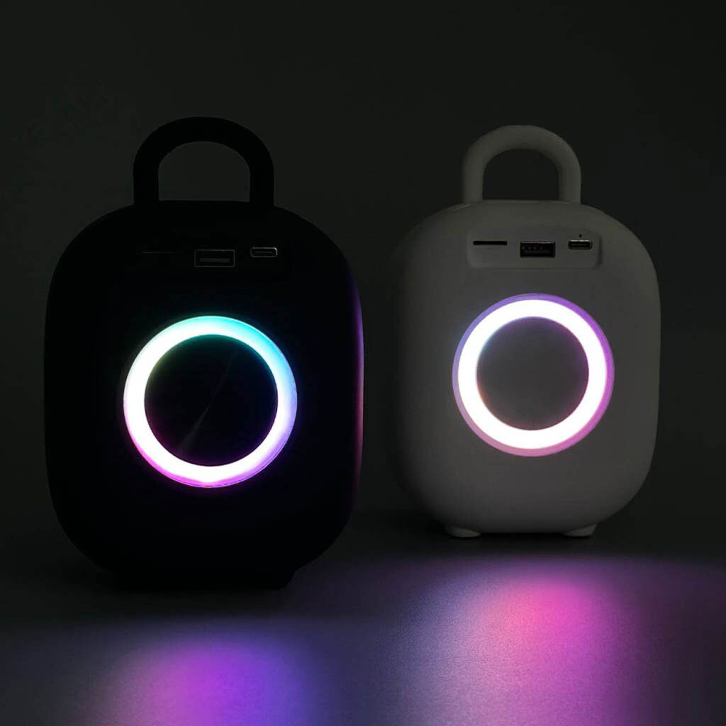 Портативна колонка Sing-e D21, Білий - № 8 Портативна колонка Sing-e D21, Білий - № 8