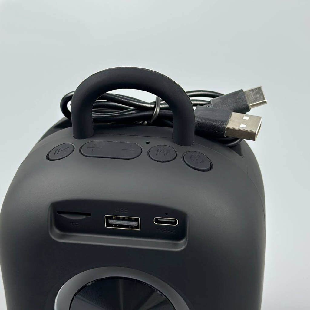 Портативна колонка Sing-e D21, Чорний - № 2 Портативна колонка Sing-e D21, Чорний - № 2