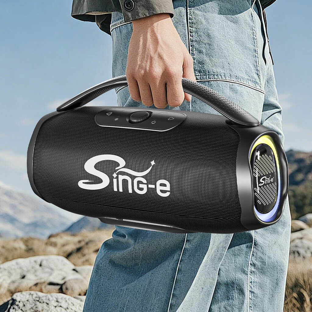 Портативна колонка Sing-e CQS-S661, Білий - № 3 Портативна колонка Sing-e CQS-S661, Білий - № 3