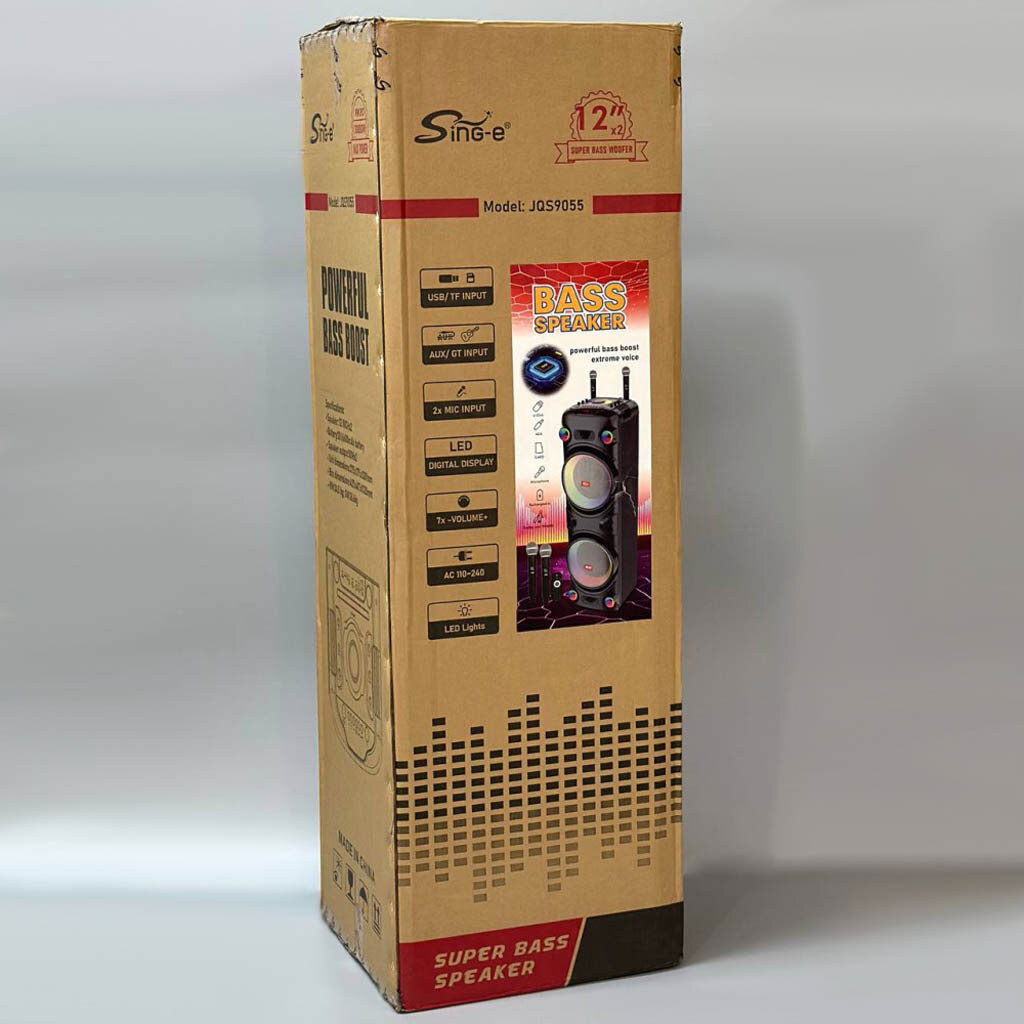 Портативная колонка Sing-e JQS9055, Черный - № 10 Портативная колонка Sing-e JQS9055, Черный - № 10