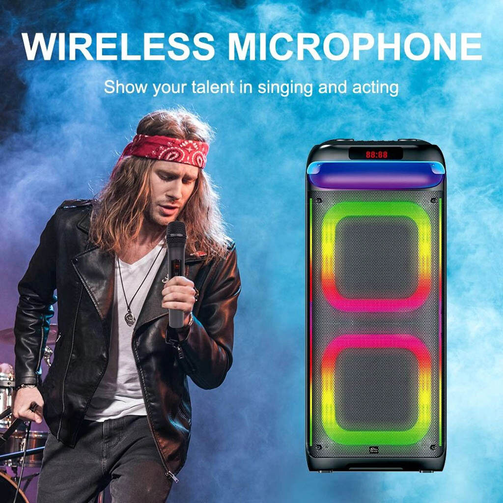 Портативная колонка Sing-e ZQS10220, Черный - № 6 Портативная колонка Sing-e ZQS10220, Черный - № 6