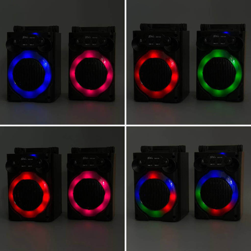 Портативная колонка Sing-e ZQS1368 Mini, Черный - № 8 Портативная колонка Sing-e ZQS1368 Mini, Черный - № 8