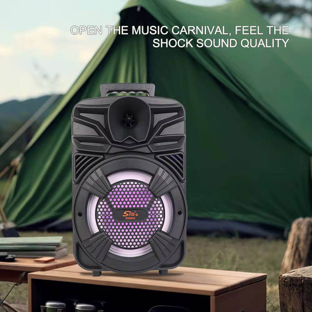 Портативная колонка Sing-e ZQS805, Черный - № 6 Портативная колонка Sing-e ZQS805, Черный - № 6