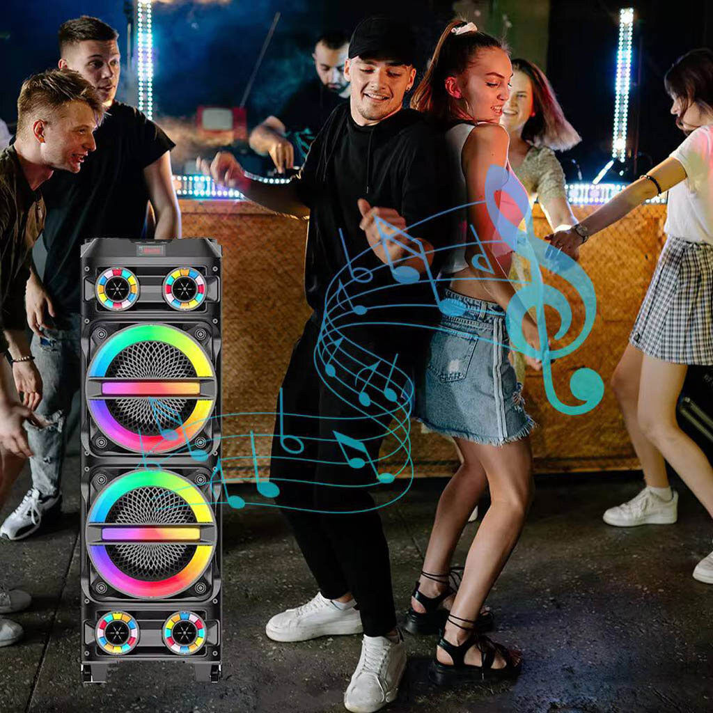 Портативна колонка Sing-e ZQS8231, Чорний - № 6 Портативна колонка Sing-e ZQS8231, Чорний - № 6