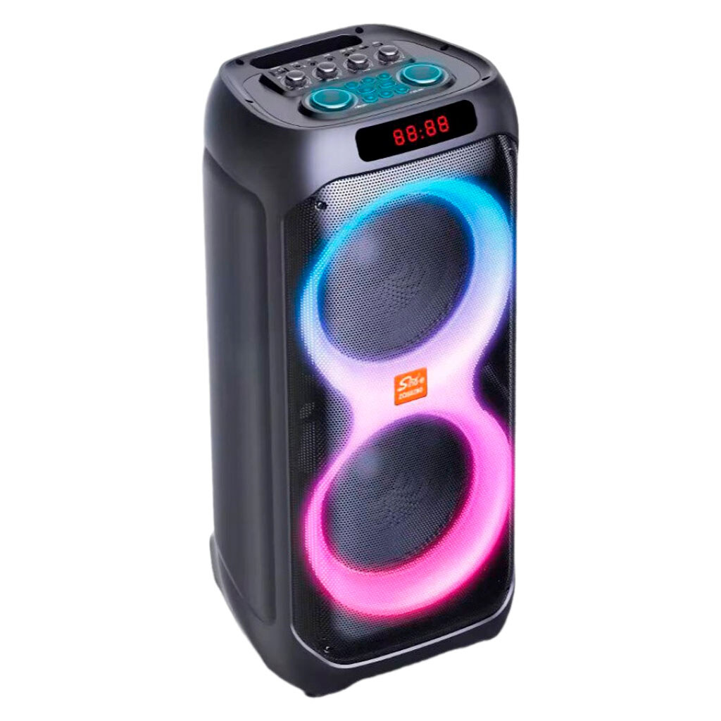 Портативна колонка Sing-e ZQS8280, Чорний - № 1 Портативна колонка Sing-e ZQS8280, Чорний - № 1