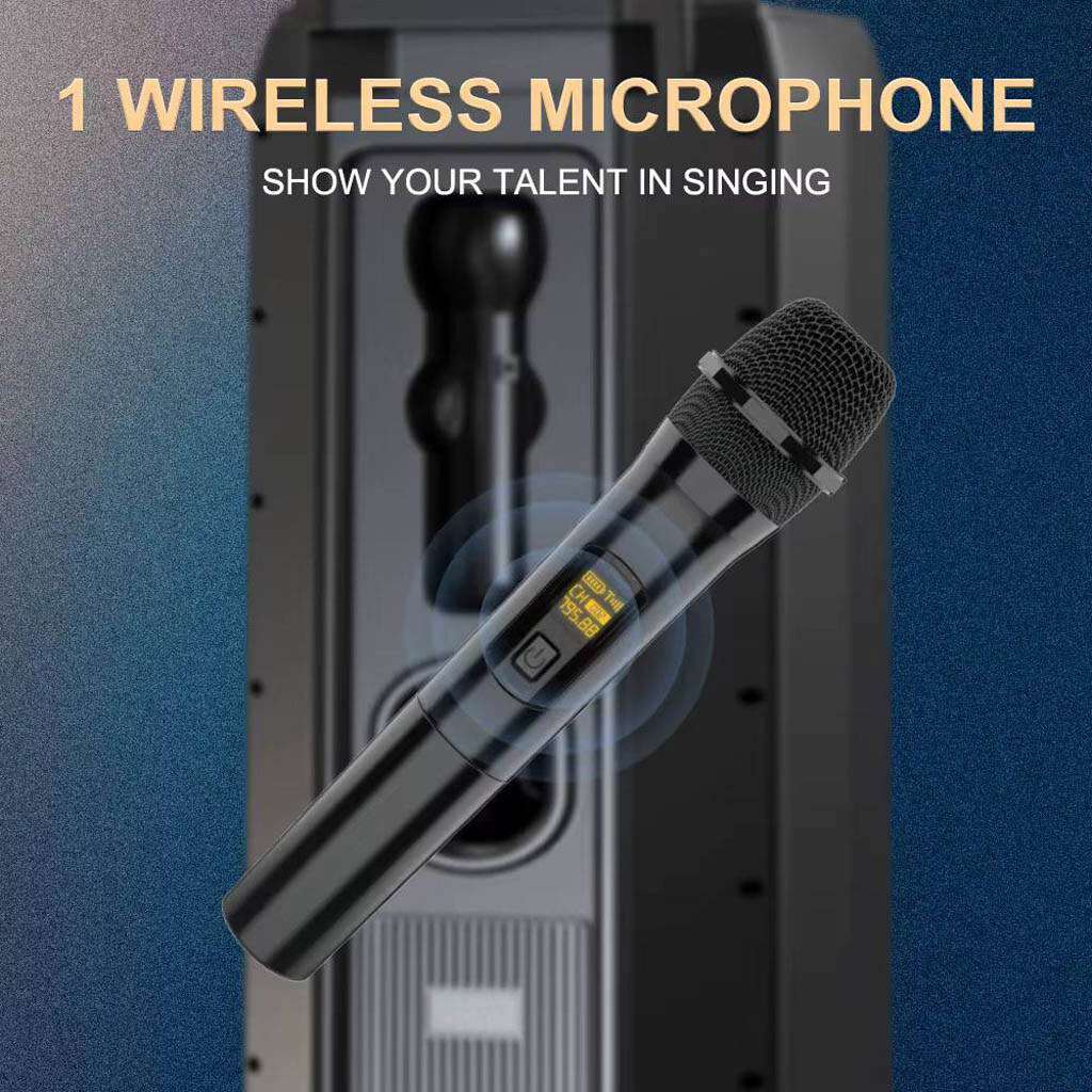 Портативная колонка Sing-e ZQS8283, Черный - № 8 Портативная колонка Sing-e ZQS8283, Черный - № 8