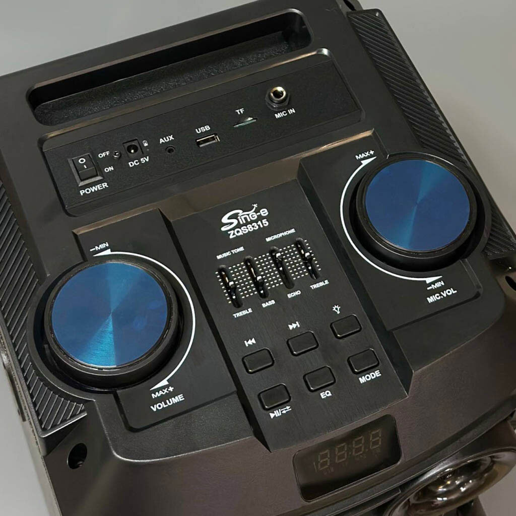 Портативная колонка Sing-e ZQS8315, Черный - № 2 Портативная колонка Sing-e ZQS8315, Черный - № 2