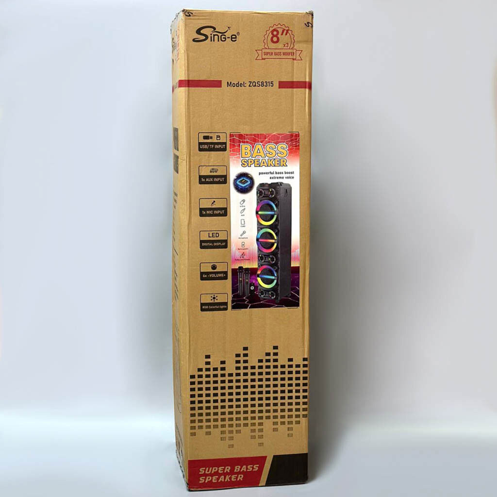 Портативная колонка Sing-e ZQS8315, Черный - № 10 Портативная колонка Sing-e ZQS8315, Черный - № 10