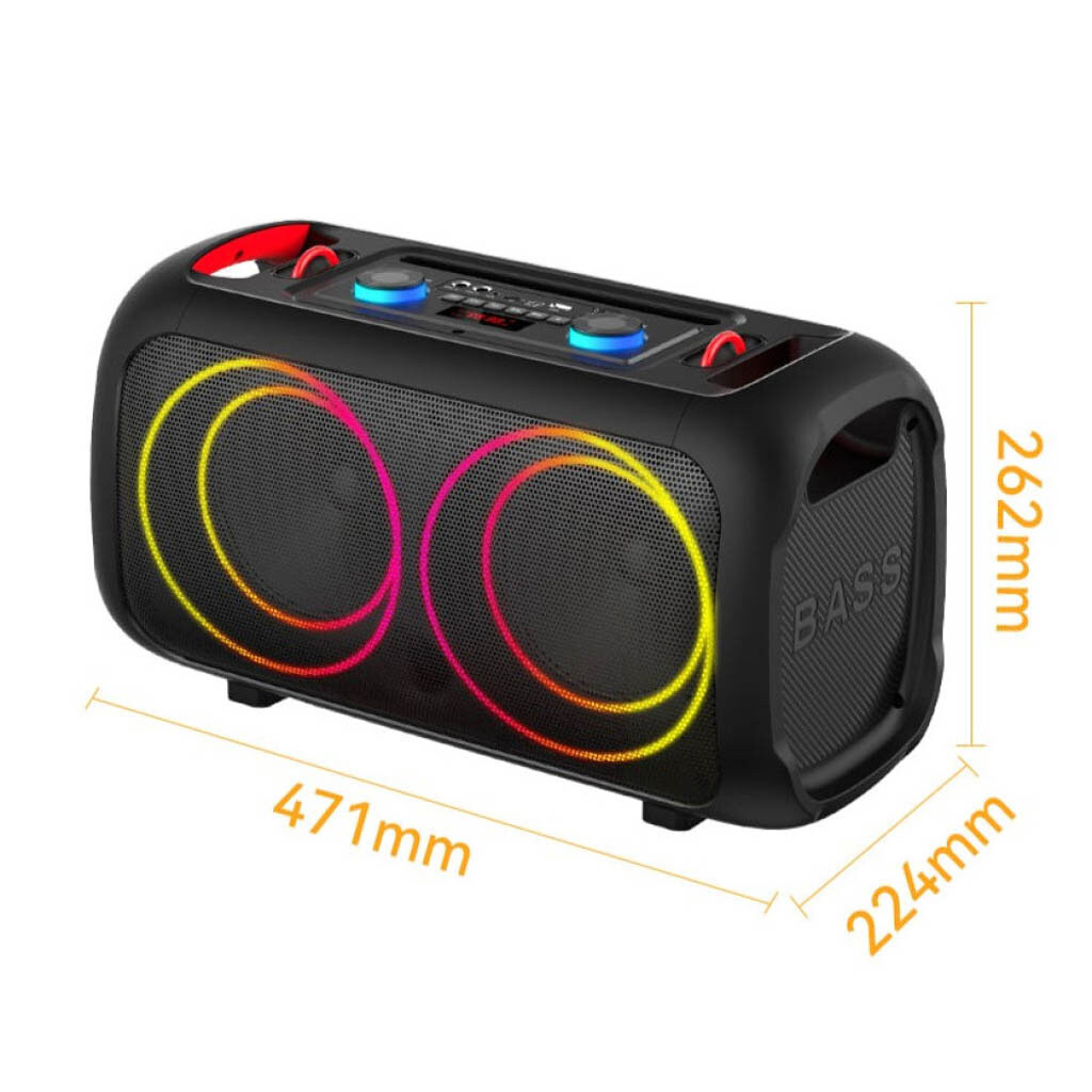 Портативная колонка Sing-e ZQS-L17, Черный - № 2 Портативная колонка Sing-e ZQS-L17, Черный - № 2