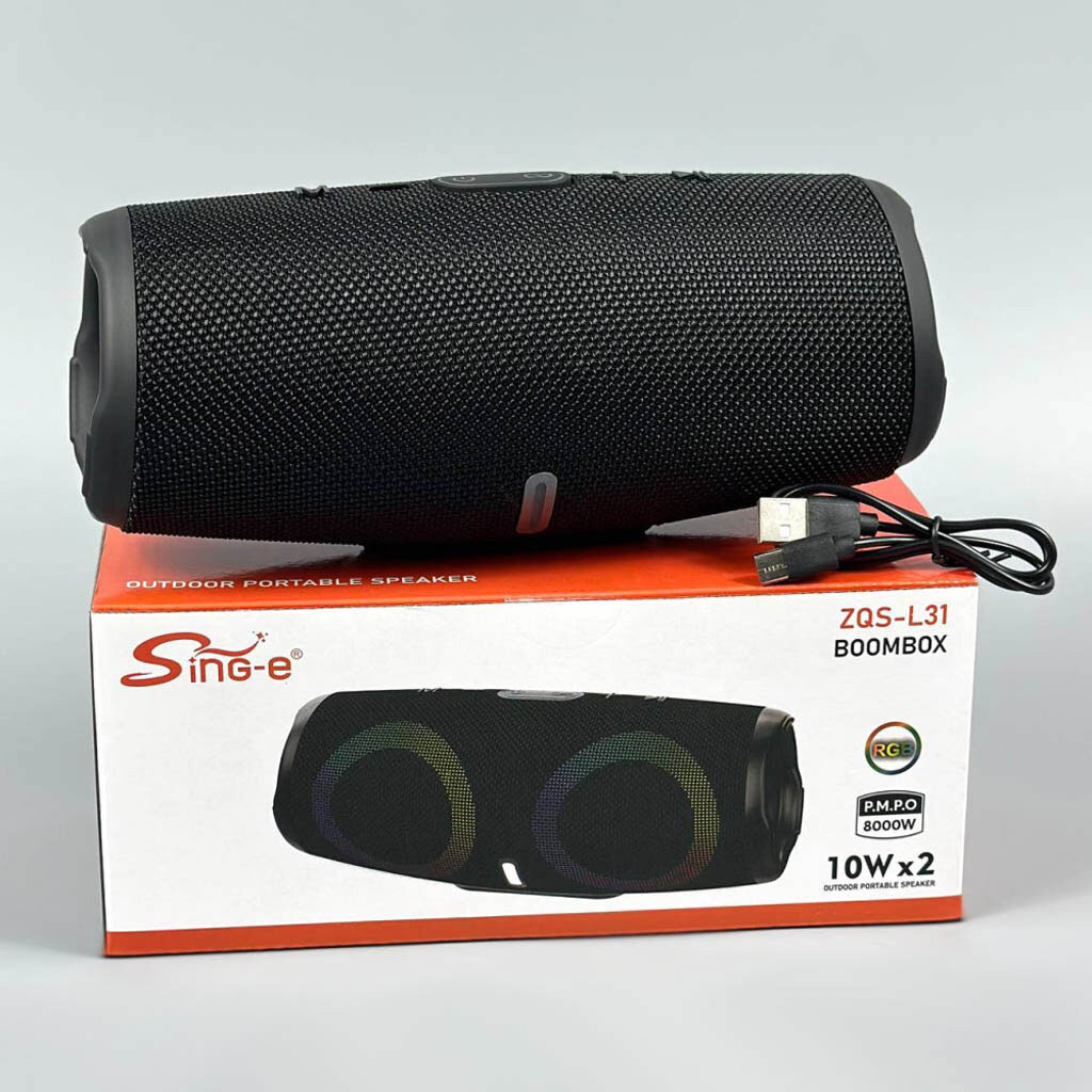 Портативная колонка Sing-e ZQS-L31, Черный - № 7 Портативная колонка Sing-e ZQS-L31, Черный - № 7