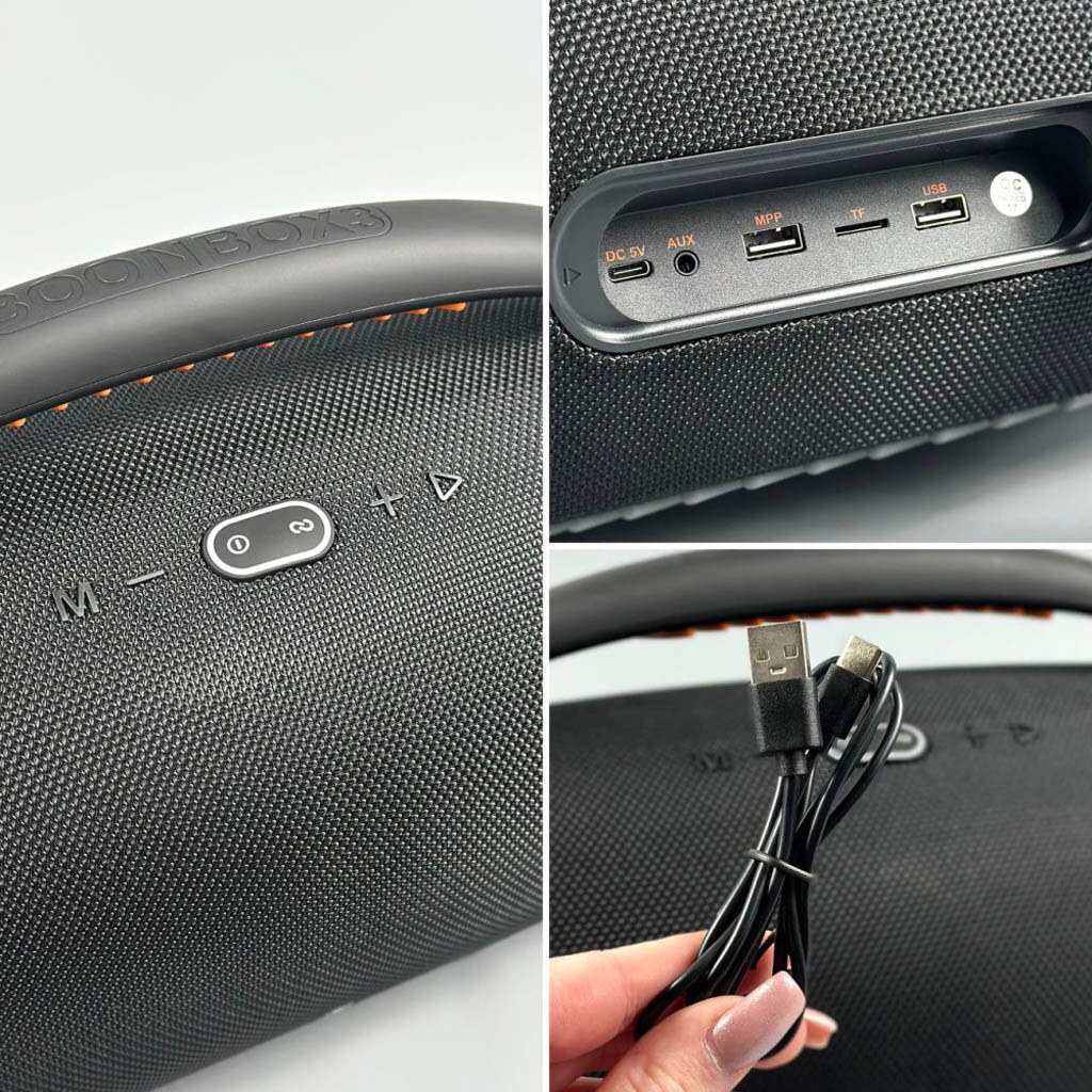 Портативная колонка Sing-e ZQS-X6, Черный - № 2 Портативная колонка Sing-e ZQS-X6, Черный - № 2