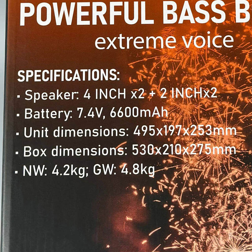 Портативная колонка Sing-e ZQS-X6, Черный - № 8 Портативная колонка Sing-e ZQS-X6, Черный - № 8