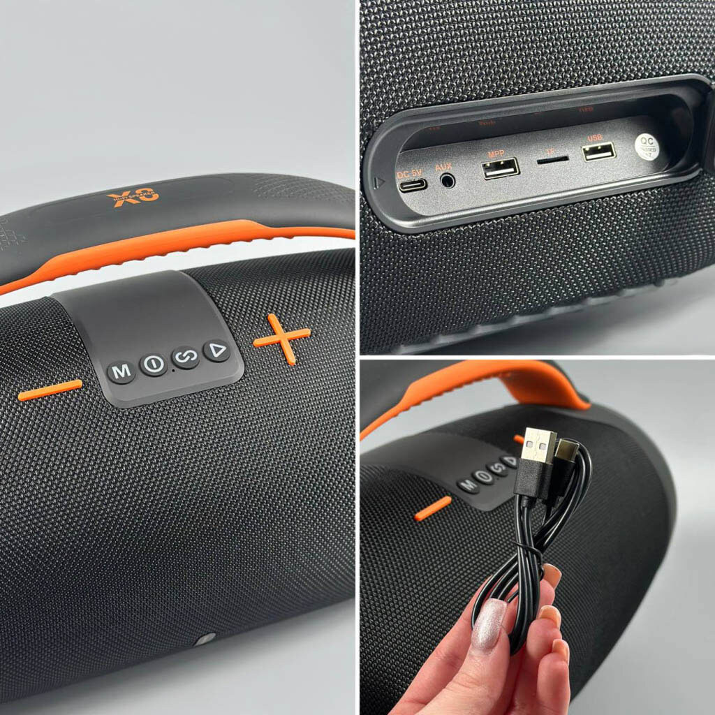 Портативная колонка Sing-e ZQS-X8, Зеленый - № 2 Портативная колонка Sing-e ZQS-X8, Зеленый - № 2