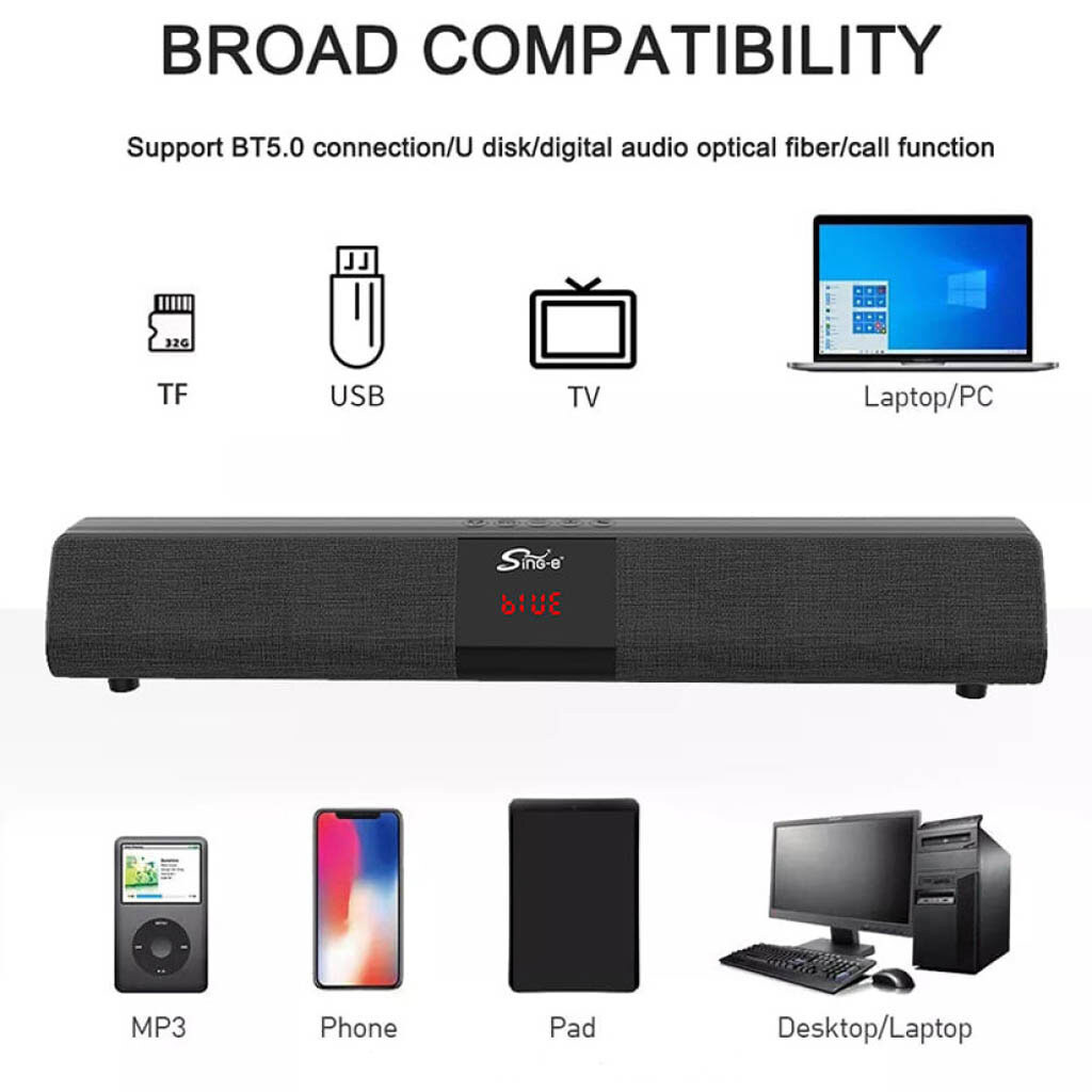 Саундбар Sing-e CQS R35, Чорний - № 5 Саундбар Sing-e CQS R35, Чорний - № 5