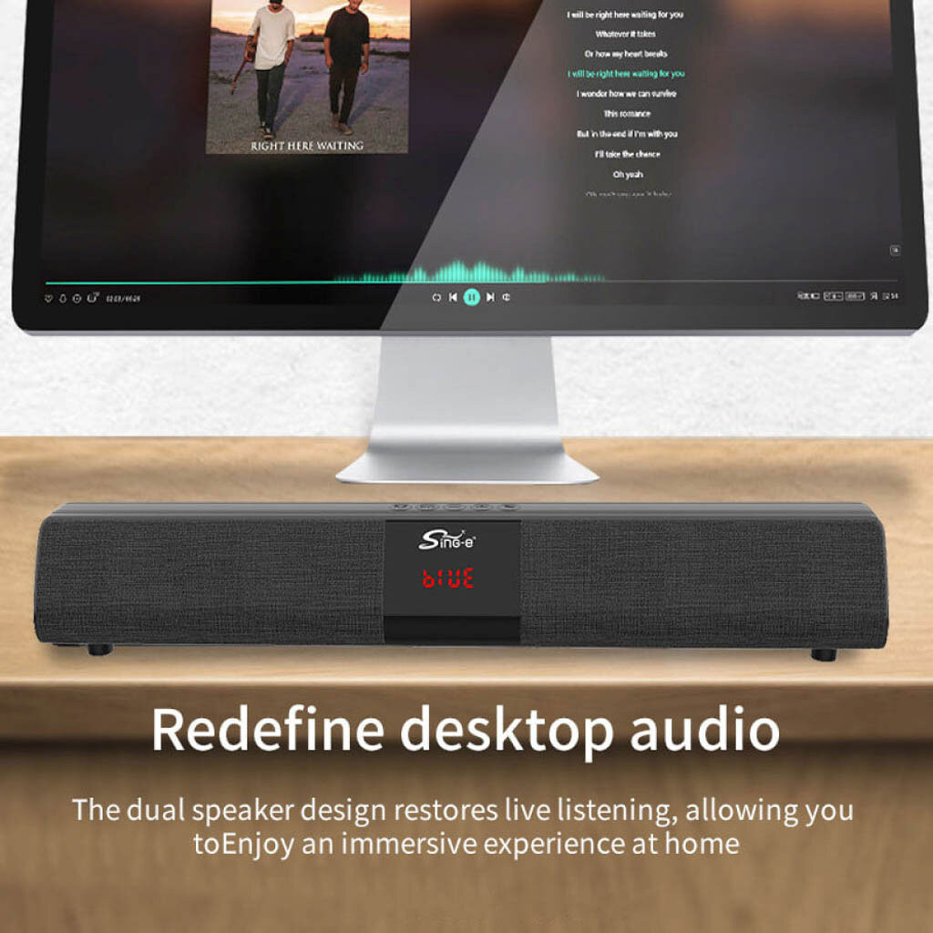 Саундбар Sing-e CQS R35, Чорний - № 6 Саундбар Sing-e CQS R35, Чорний - № 6