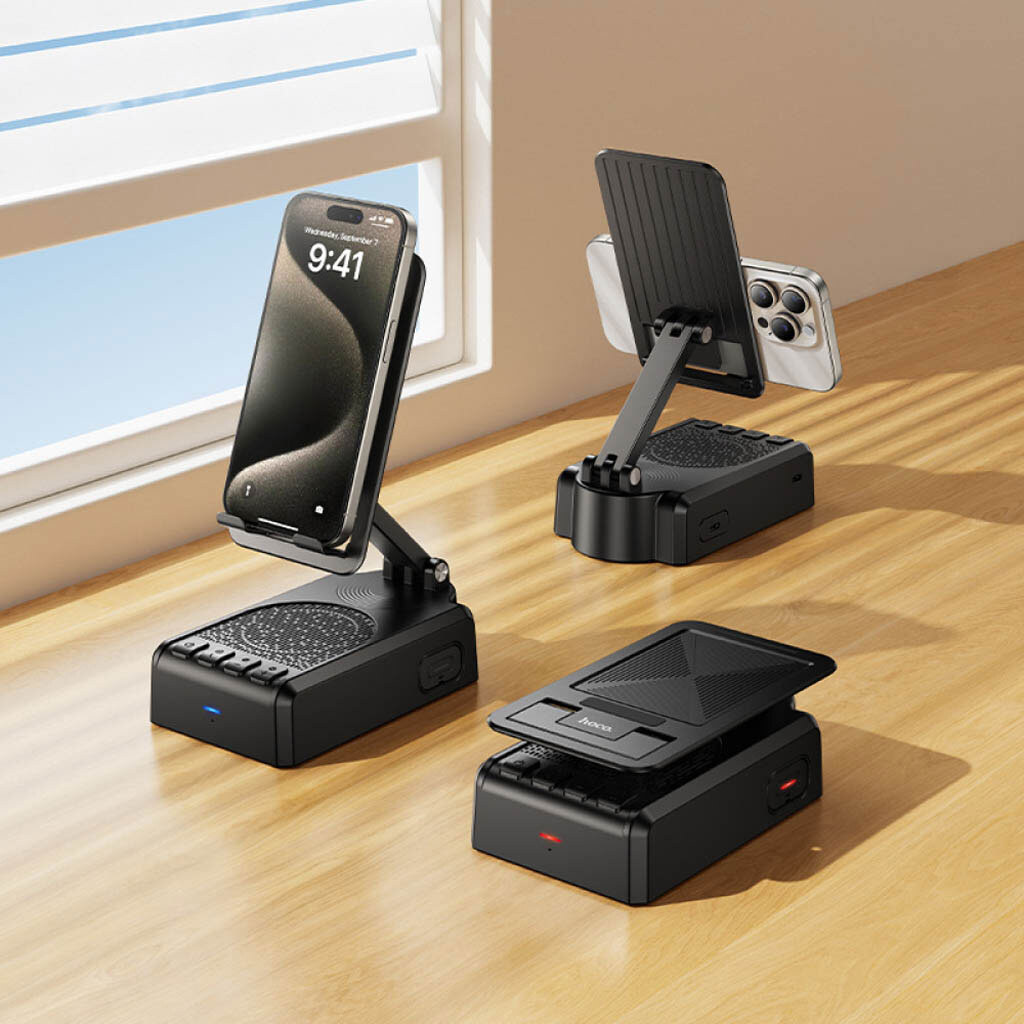 Держатель (Холдер) Hoco HC45 Wave, Черный - № 8 Держатель (Холдер) Hoco HC45 Wave, Черный - № 8