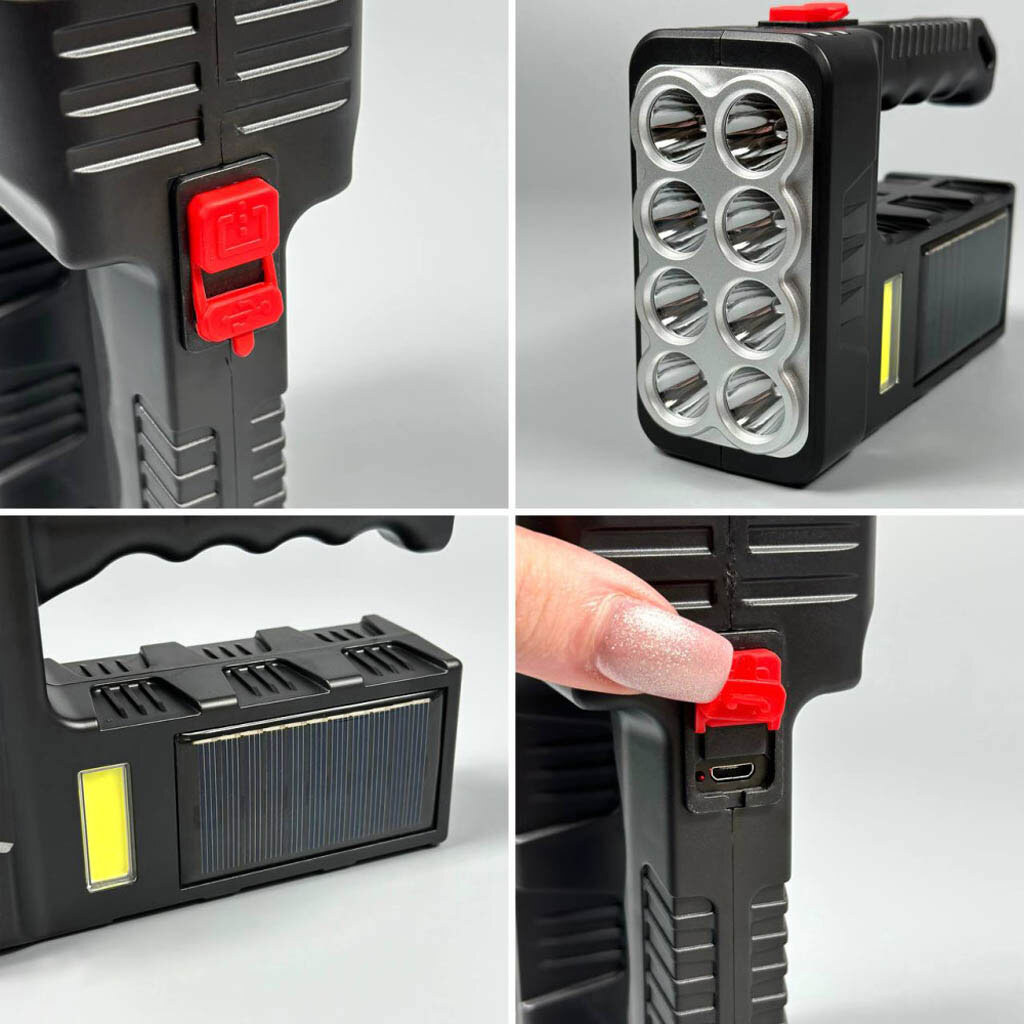 Ліхтар HX-8, Чорний - № 2 Ліхтар HX-8, Чорний - № 2